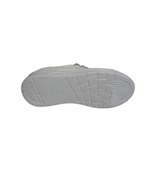 YAZKIŞ Kadın Siyah Beyaz Cilt Bağcıkları Dili  Taşlı 5cm Kalın Taban Fashıon Spor Ayakkabı thumbnail 10