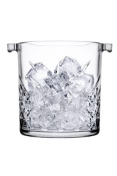 Perlotus Times Maşalı Buz Kovası ve 2 Adet Viski Bardağı Kadeh Seti - 3