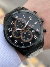 FERRO İç Fonksiyonları Aktif Chronograph 30 Mt Su Geçirmez Erkek kol Saat xf0034 - 1