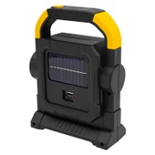 Hc-7078-c 3 Çalışma Modlu Cob Ledli Solar Taşınabilir Şarjlı Solar Lamba - 2