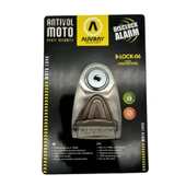 Auvray B-LOCK 06 ALARMLI DİSK KİLİDİ 6 MM 120db INOX ÇELİK thumbnail 3