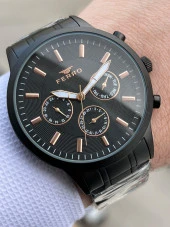 FERRO İç Fonksiyonları Aktif Chronograph 30 Mt Su Geçirmez Erkek kol Saat xf0049 thumbnail 1