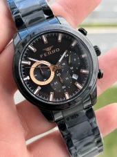 FERRO İç Fonksiyonları Aktif Chronograph 30 Mt Su Geçirmez Erkek kol Saat xf0053 thumbnail 2