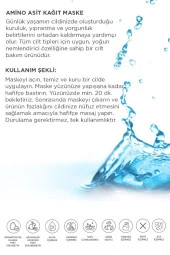 Derminix Amino Asit Kağıt Maske (Cildi canlandırıcı ve yoğun nemlendirici) - 1