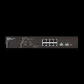 RUIJIE RG-ES110GDS-P 8 PORT 10/100/1000 8 PORT POE 2 PORT UPLINK 120W YONETILEMEZ DESKTOP SWITCH - 1