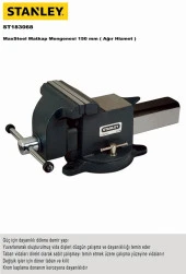 Stanley Maxsteel 1-83-068 150mm Ağır Hizmet Tezgah Mengenesi ST183068 - 2