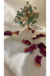 Doğaltaş Yeşim Taşı Doğal Taş Bakır Hayat Ağacı Tansiyon Taşı - 6