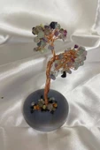 Doğaltaş Avanturin Taşı Doğal Taş Bakır Hayat Ağacı Stres Meditasyon Taşı - 10