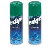 Edge Tıraş Jeli Normal Ciltler İçin 2x198 gr + Gillette Mach3 Tıraş Makinesi +5 Yedek Tıraş Bıçağı - 2