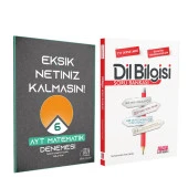 Etkili Matematik AYT Matematik Eksik Netiniz Kalmasın 6 Deneme ve AKM Dil Bilgisi Soru Bankası Seti - 1