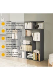 AYZ Granada Modern Labirent Kitaplık - 10