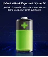 600 Solar Güneş Enerjili Bahçe Çevre Lambası DLS - 6