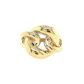 Sade Altın Halka Gurmet Yüzük 14k thumbnail 2