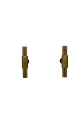 Handles Kulp Mobilya Dolap Mutfak Çekmece Kulpu 158 Mat Antik Sarı Düğme 2 Adet - 1