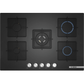Bosch Pnq7b9o12o Wok Gözlü Siyah Cam Ankastre Ocak - 1