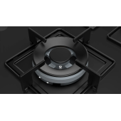 Bosch Pnq7b9o12o Wok Gözlü Siyah Cam Ankastre Ocak - 5