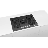 Bosch Pnq7b9o12o Wok Gözlü Siyah Cam Ankastre Ocak - 6