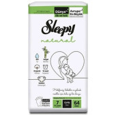 Sleepy Natural 7 Numara XXLarge 64'lü Bebek Bezi - 1