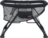 Joell Alüminyum Katlanır Anne Yanı Beşik Siyah-Gri thumbnail 5