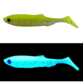 Mef Gamit 6.5cm 5 Adet Silikon Yem  UV Lemon Sedef - 1
