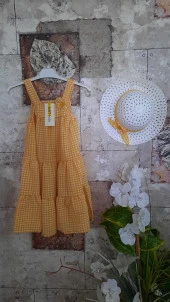 ANT POTİ ŞAPKALI SARI RENKLİ sarı renkli - 1