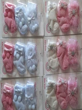 Damla KIZ BEBEK ÇORAPLARI - 4