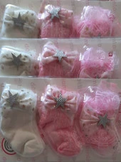 Damla KIZ BEBEK ÇORAPLARI - 6