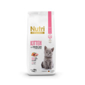 Nutri Feline Düşük Tahıllı Glutensiz Yavru Kedi Maması 1 Kg. Açık Mama - 1