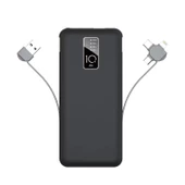 PW-05 Hızlı Şarj Led Göstergeli Micro Lightning Type-C Kablolu Taşınabilir Powerbank 10000mAh - 2