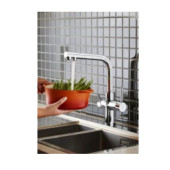 Artema Split A42144 Dual-flow Eviye Mutfak Bataryası, Krom - 3