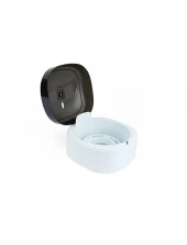 A Form KTA 108 Küçük İçten Çekme Cimri Tuvalet Kağıt Dispenseri Aparatı - Şeffaf Mavi - Plastik thumbnail 5