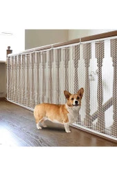 RevuBaby Wang Çocuk&Evcil Hayvan İçin Korkuluk Balkon Ve Merdiven Filesi Çocuk Güvenlik Filesi Koruyucu 300cm thumbnail 1