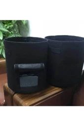 RevuBaby Keçe Bitki Yetiştirme Sepeti Bitki Yetiştirme Saksısı - 2