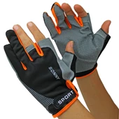 Sonny Yarım Kesik Spin Eldiveni Turuncu - 1