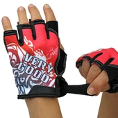 Sports Kesik Parmak Spin Eldiveni M2 Kırmızı - 2