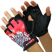 Sports Kesik Parmak Spin Eldiveni M2 Kırmızı - 1