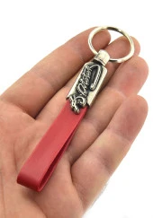 Yakut Seri Atatürk İmza Anahtarlık - Kırmızı - 3
