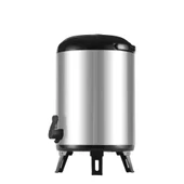 Çelik Termos - 9.5 LT - Çay Termosu -  Çift Kat Çelik - Penguen (PNG-1295C) - 2
