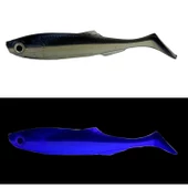 Mef Gamit 8cm 5 Adet Silikon Yem  UV Naturel Hunter - 1