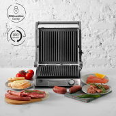 Karaca Biogranit Izgara ve Tost Makinesi Inox, 2000W, Paslanmaz Çelik - 3