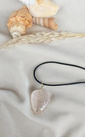 Kolye Kuvars Damla Doğal Taş El İşi Tel Sarma Tasarım Çakra Charm Takı Kadın Kız Örgü - 5