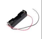 1 Adet - 18650 Pil Uyumlu Tekli Pil Yatağı Pil Yuvası Pil Kutusu thumbnail 1