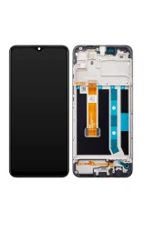 OPPO A15 UYUMLU LCD DOKUNMATİK EKRAN ÇITALI SİYAH - 1