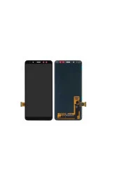 A8 2018 A530 UYUMLU LCD DOKUNMATİK EKRAN OLED SİYAH - 1