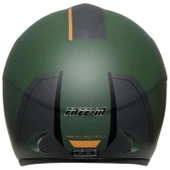 FREE-M 601 CARGO MAT YEŞİL KASK (SİYAH CAMLI) - 4