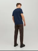 JACK JONES Erkek V Yaka Basic Tişört 12156102 thumbnail 3