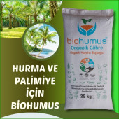 PALMİYE için, Biohumus Organik gübre, Kök geliştirici, toprak düzenleyici, bitki besleyici 25 Kg - 1