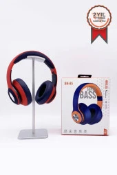 TORİMA SN-85 Kablosuz Kulaklık Bluetooth 5.1 Kırmızı-Mavi - 2