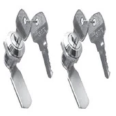 Hisar Düz Mandallı 2 Adet Anahtarlı Pano ve Dolap Kilidi thumbnail 1