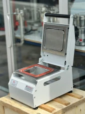 Sönmez Vakum Tek Bölmeli Eko Manuel Kase Tabak Kapatma Makinesi - 1